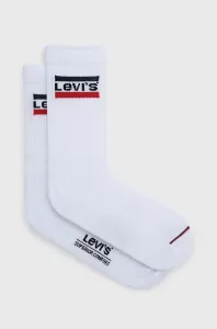 Ponožky Levi's pánské, bílá barva, 37157.0735-white #4861954