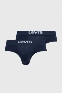 Spodní prádlo Levi's 2-pack pánské, tmavomodrá barva