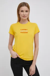 Bavlněné tričko Levi's žlutá barva #1980495