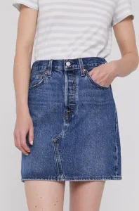 Džínová sukně Levi's mini, jednoduchá #1952602