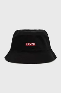 Klobouk Levi's černá barva, bavlněný, D6249.0001-59