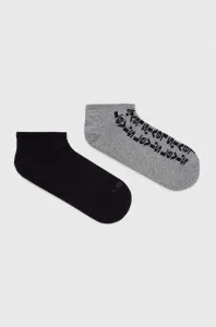 Ponožky Levi's 2-pack šedá barva #6036807