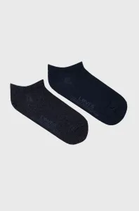 Ponožky Levi's tmavomodrá barva