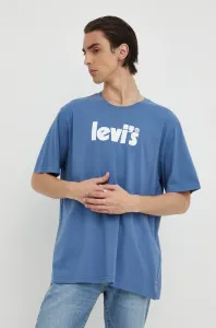 Levis pánské tričko Barva: Modrá, Velikost: XS