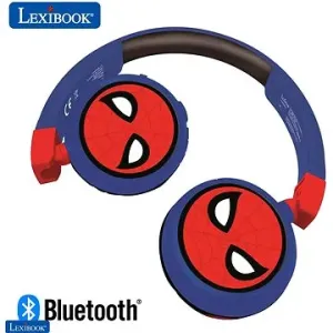 Lexibook Spider-man Sluchátka 2v1 Bluetooth®  s bezpečnou hlasitostí pro děti