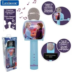 Frozen Bezdrátový mikrofon s Bluetooth reproduktorem