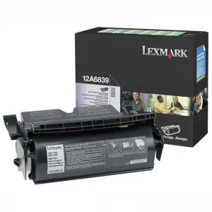 LEXMARK 12A6839 - originální toner, černý, 20000 stran