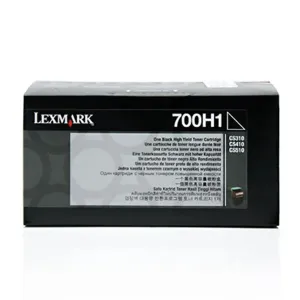 LEXMARK 70C0H10 - originální toner, černý, 4000 stran