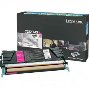 LEXMARK C5220MS - originální toner, purpurový, 3000 stran