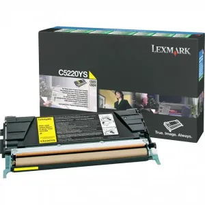 LEXMARK C5220YS - originální toner, žlutý, 3000 stran