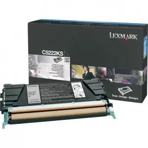 LEXMARK C5222KS - originální toner, černý, 4000 stran