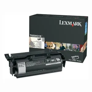 LEXMARK T650H31E - originální toner, černý, 25000 stran
