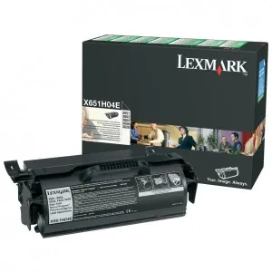 LEXMARK X651H04E - originální toner, černý, 25000 stran