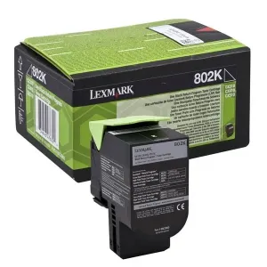 Lexmark 80C20CE azurový (cyan) originální toner