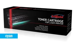 Toner cartridge JetWorld Cyan Lexmark CS820, CX825, CX860 replacement 72K1XC0 (72K2XC0)