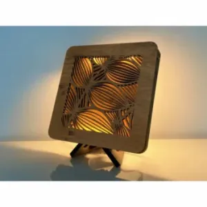 Li-Go Listy lampa 19x19cm 3036, Barva dřeva dub B