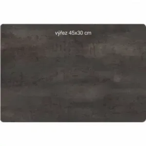 Li-Go Ještěd světelný obraz 90x62cm , Barva dřeva černá s patinou