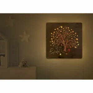 Li-Go Malý princ světelný obraz 62x62cm , Barva dřeva dub B