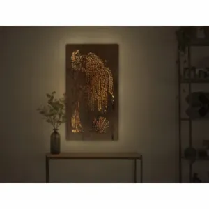 Li-Go Vrba světelný obraz 55x100cm , Barva dřeva dub B