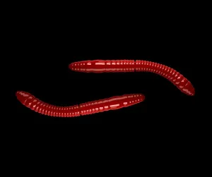 Libra Lures Fatty D’Worm Red - D’Worm Tournament 5,5cm 12ks