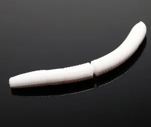 Libra Lures Fatty D’Worm White - D’Worm 6,5cm 10ks