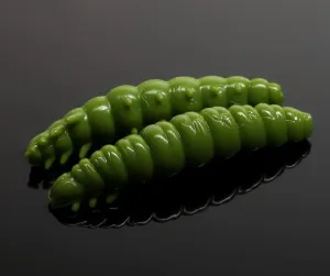 Libra Lures Larva Olive Green - 3cm 15ks