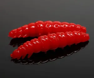 Libra Lures Larva Red - 3cm 15ks