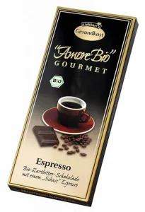 Liebharts Hořká čokoláda s příchutí espresso BIO 100 g #1158541