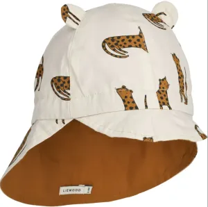 Čepice s kšiltem oboustranná Gorm Leopard/Sandy Liewood velikost: 1-2 roky #6191179
