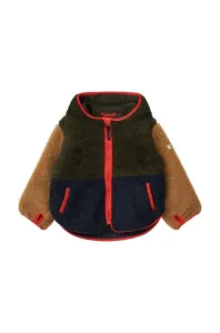 Dětská bunda Liewood hnědá barva #6113590