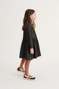 Dětské bavlněné šaty Liewood béžová barva, mini #6113658