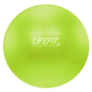 LIFEFIT-Gym. lopta anti burst, sv.zelená 65 cm TRL Zelená