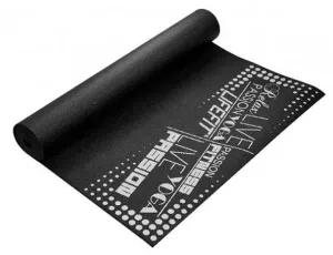 LifeFit Slimfit, 173x61x0,4cm, černá gymnastická podložka