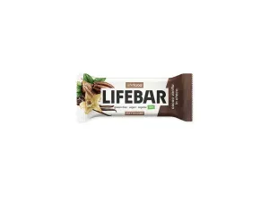 Lifefood Bio tyčinka Lifebar InChoco kakaové boby s vanilkou 40g