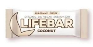 Lifefood Lifebar tyčinka kokosová BIO RAW 47g