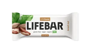 Lifefood Lifebar Tyčinka brazilská raw BIO 40 g