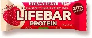 Lifefood Lifebar Protein jahodová RAW a BIO 47 g 1249