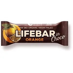 Lifefood Lifebar InChoco Pomerančová RAW BIO 40 g