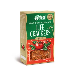 Lifefood Life Crackers Italské BIO RAW 90 g #1158577