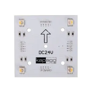 Light Impressions KapegoLED modulární systém Modular Panel II 2x2 RGB plus 3000K 24V DC 1,80 W 3000 K 50 lm 65 mm 848016