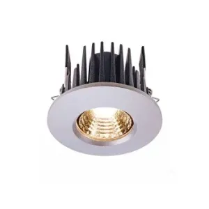 Kapego COB Downlight IP65 8W 2700K stříbrná 350mA - LIGHT IMPRESSIONS