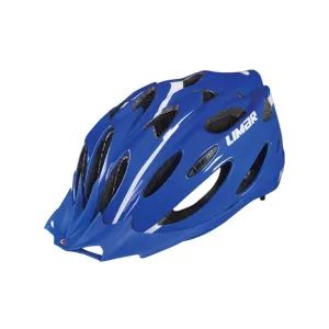 LIMAR Cyklistická přilba - 757 MTB - modrá/bílá #2510420