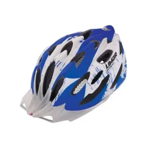 LIMAR Cyklistická přilba - 757 MTB - modrá/bílá #2510424