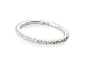 Linda's Jewelry Stříbrný prsten Shiny Simple  IPR047 Velikost: 57