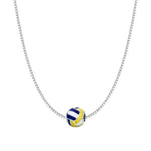 Linda's Jewelry Stříbrný náhrdelník Volejbal INH083