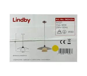 Lindby Lindby - Lustr na lanku DOLORES 1xE27/60W/230V
