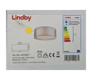 Lindby Lindby - Stropní svítidlo NICA 3xE14/40W/230V