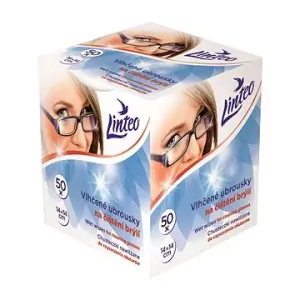 LINTEO Vlhčené ubrousky na brýle (50 ks)