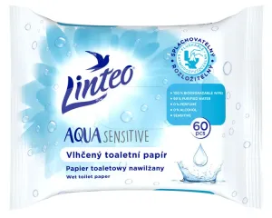 LINTEO vlhčený toaletní papír Aqua Sensitive (60 ks)