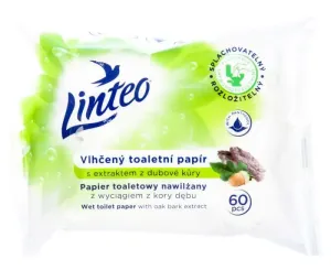 LINTEO  Vlhčený toaletní papír s dubovou kúrou  (60 ks)